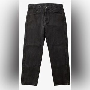 NWOT Rustler Men's Black Straight Jeans